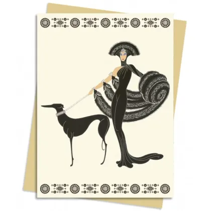 Zdjęcie Pakiet kartek na życzenia (Erté: Symfonia w kolorze czarnym) - Flame Tree Publishing