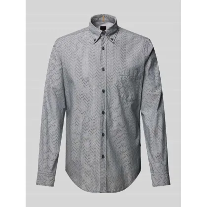 Zdjęcie Koszula casualowa o kroju regular fit z kołnierzykiem typu button down model ‘Rickert’