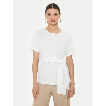 Zdjęcie ViCOLO Bluzka UB0283 Biały Regular Fit