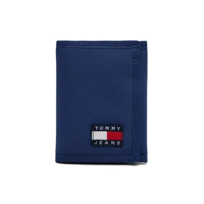 Zdjęcie Tommy Jeans Mały Portfel Męski Tjm Ess Daily Nylon Tri Wallet AM0AM13269 Granatowy