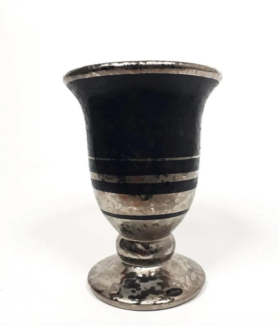obrazek 2 Ceramiczna waza z platynowym wykończeniem