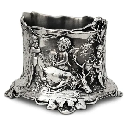 Picture Original pewter wine rack