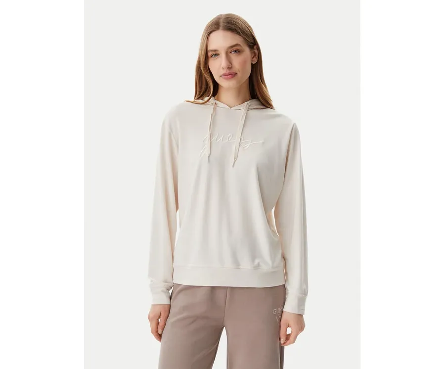 obrazek 1 Guess Bluza O5GQ00 KCQP2 Écru Regular Fit
