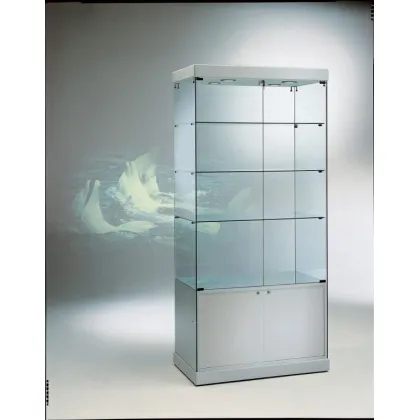 Picture Large classic shop window made of tempered glass