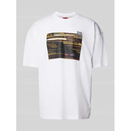Zdjęcie HUGO T-Shirt Daveley_RB 50545125 Biały Regular Fit
