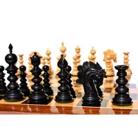 Zdjęcie Wyśmienity zestaw z matowym wykończeniem do gry w szachy - The Chess Empire