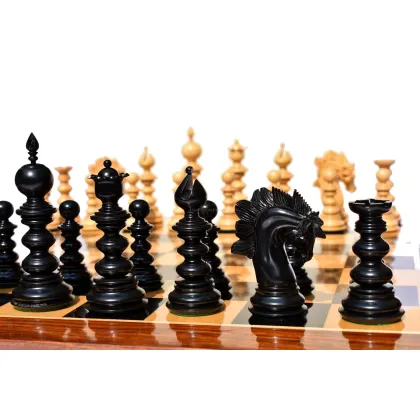Zdjęcie Wyśmienity zestaw z matowym wykończeniem do gry w szachy - The Chess Empire