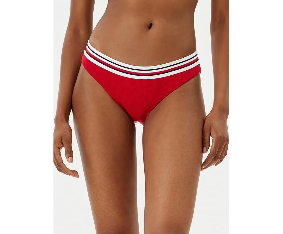 obrazek 1 Tommy Hilfiger Dół od bikini UW0UW05830 Czerwony