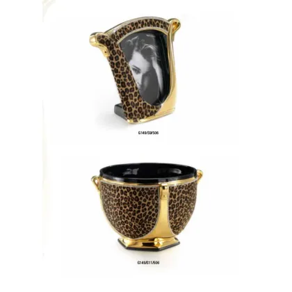 Picture Speckled decorative flowerpot from the Meissa collection