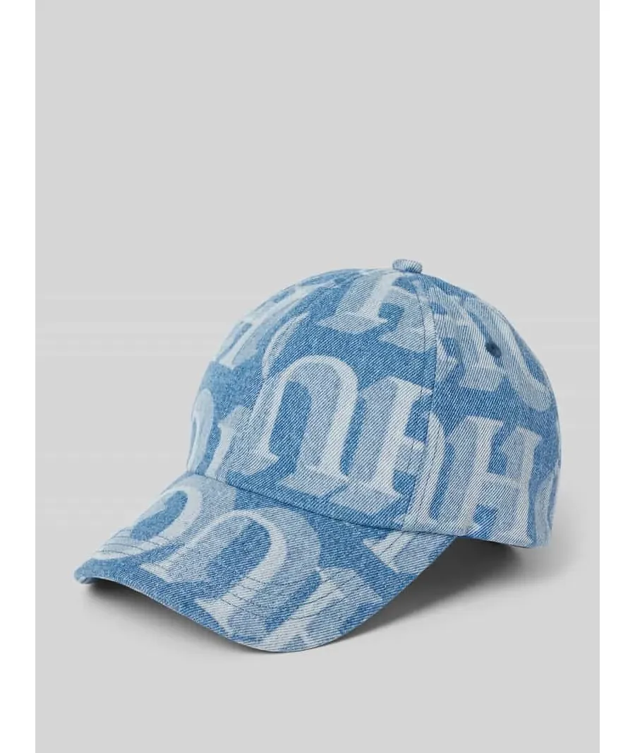 obrazek 1 Czapka z daszkiem z efektem denimu model ‘Alyce’