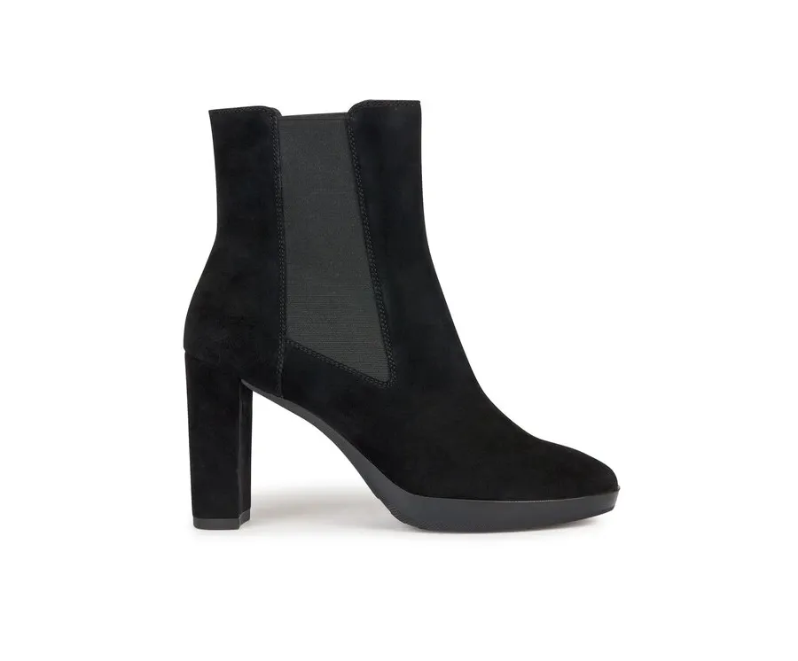 obrazek 1 Geox Botki D Walk Pleasure 85 D35TFC 00021 C9999 Czarny