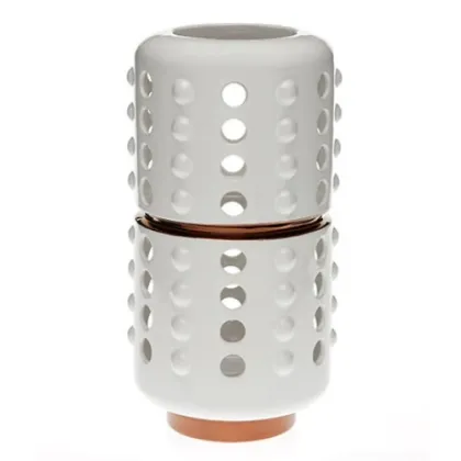 Picture Avant-garde table lamp made of ceramics and metal – Byfly