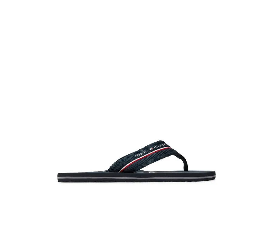 obrazek 1 Tommy Hilfiger Japonki Web Beach Sandal FM0FM05340 Granatowy