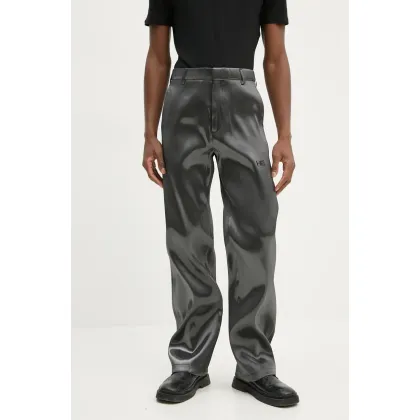 Zdjęcie Heliot Emil spodnie męskie kolor szary proste HE.M.10.038.P03.ME10