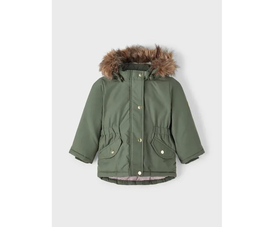 obrazek 1 NAME IT Kurtka zimowa 13216492 Zielony Regular Fit