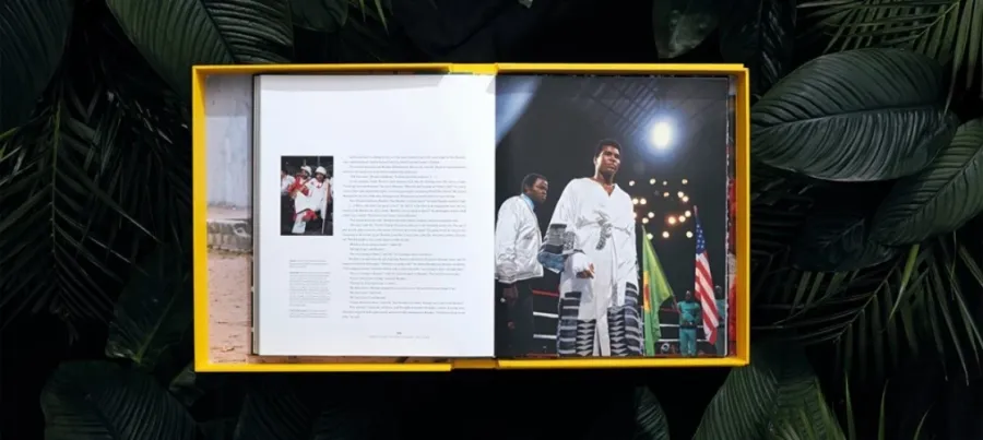 obrazek 14 Książka Norman Mailer. The Fight, Art Edition No. 126–250, Neil Leifer ‘Ali vs Foreman – Foreman Being Counted Out’ - Taschen