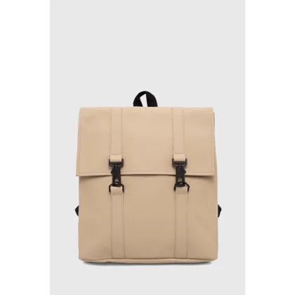 Zdjęcie Rains plecak 13310 Backpacks kolor beżowy duży gładki