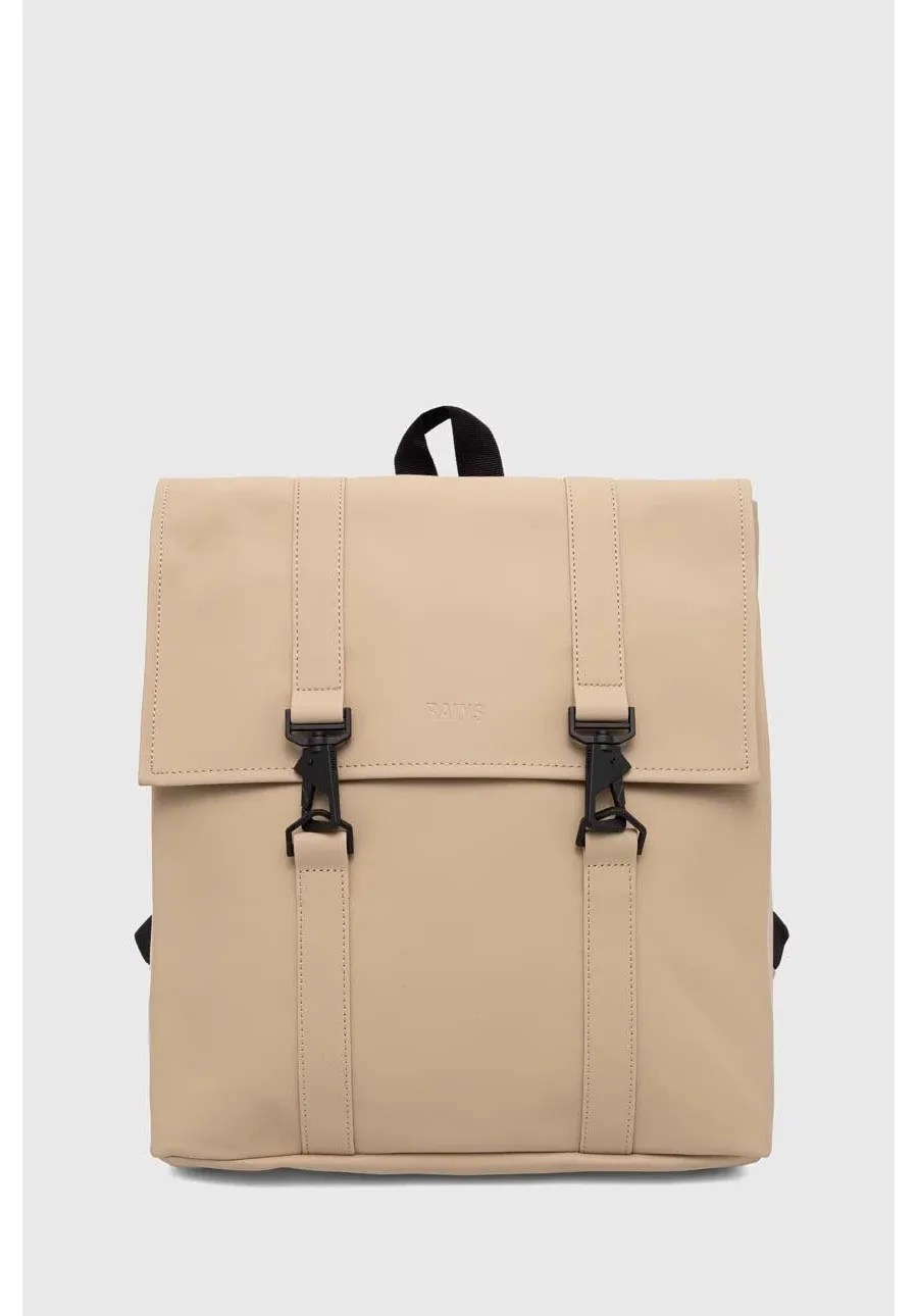 obrazek 1 Rains plecak 13310 Backpacks kolor beżowy duży gładki