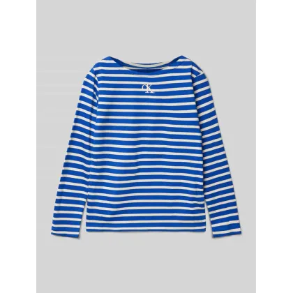 Zdjęcie Calvin Klein Jeans Bluzka IG0IG02798 Niebieski Regular Fit