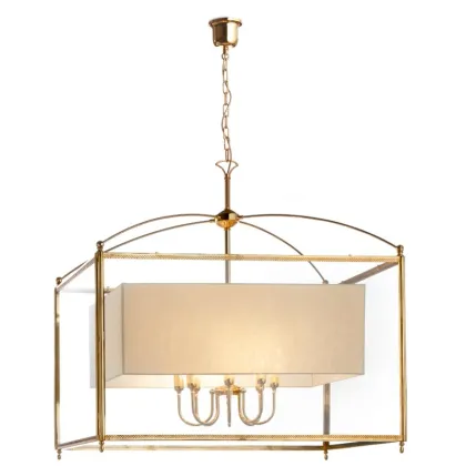 Zdjęcie Prostokątny żyrandol o oryginalnym designie - Il Paralume Marina