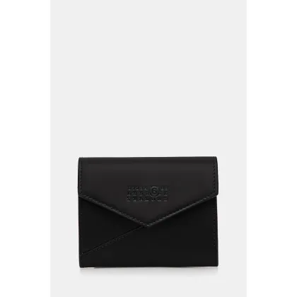 Zdjęcie MM6 Maison Margiela portfel skórzany damski kolor czarny SA5UI0010.P7183