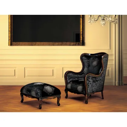 Zdjęcie Antyczny oryginalny fotel do pięknego salonu - Morello Gianpaolo