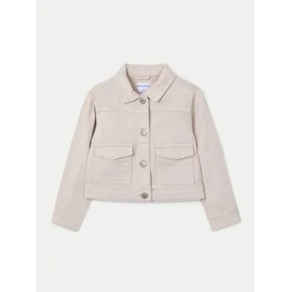 Zdjęcie Mayoral Kurtka jeansowa 3407 Beżowy Regular Fit