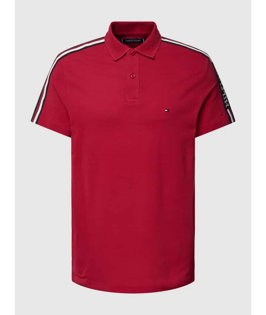 obrazek 1 Koszulka polo o kroju regular fit z paskami w kontrastowym kolorze