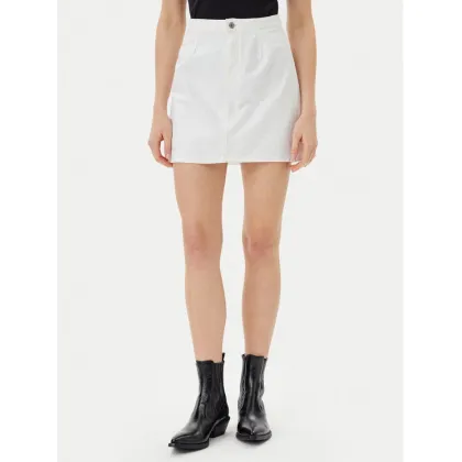 Zdjęcie Calvin Klein Jeans Spódnica jeansowa J20J225194 Biały Regular Fit