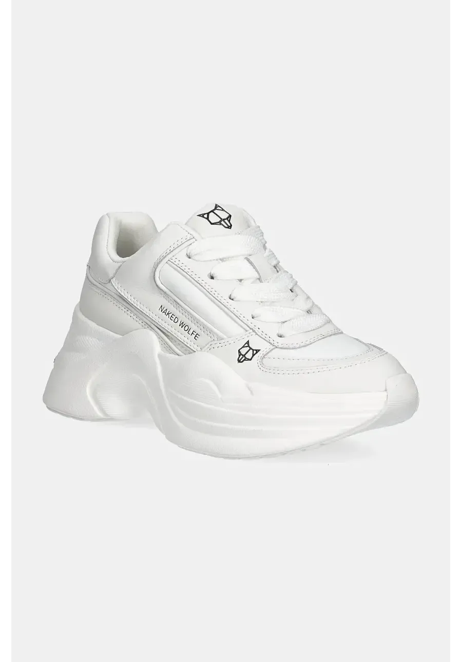 obrazek 1 Naked Wolfe sneakersy Temple kolor biały Temple White Lthr