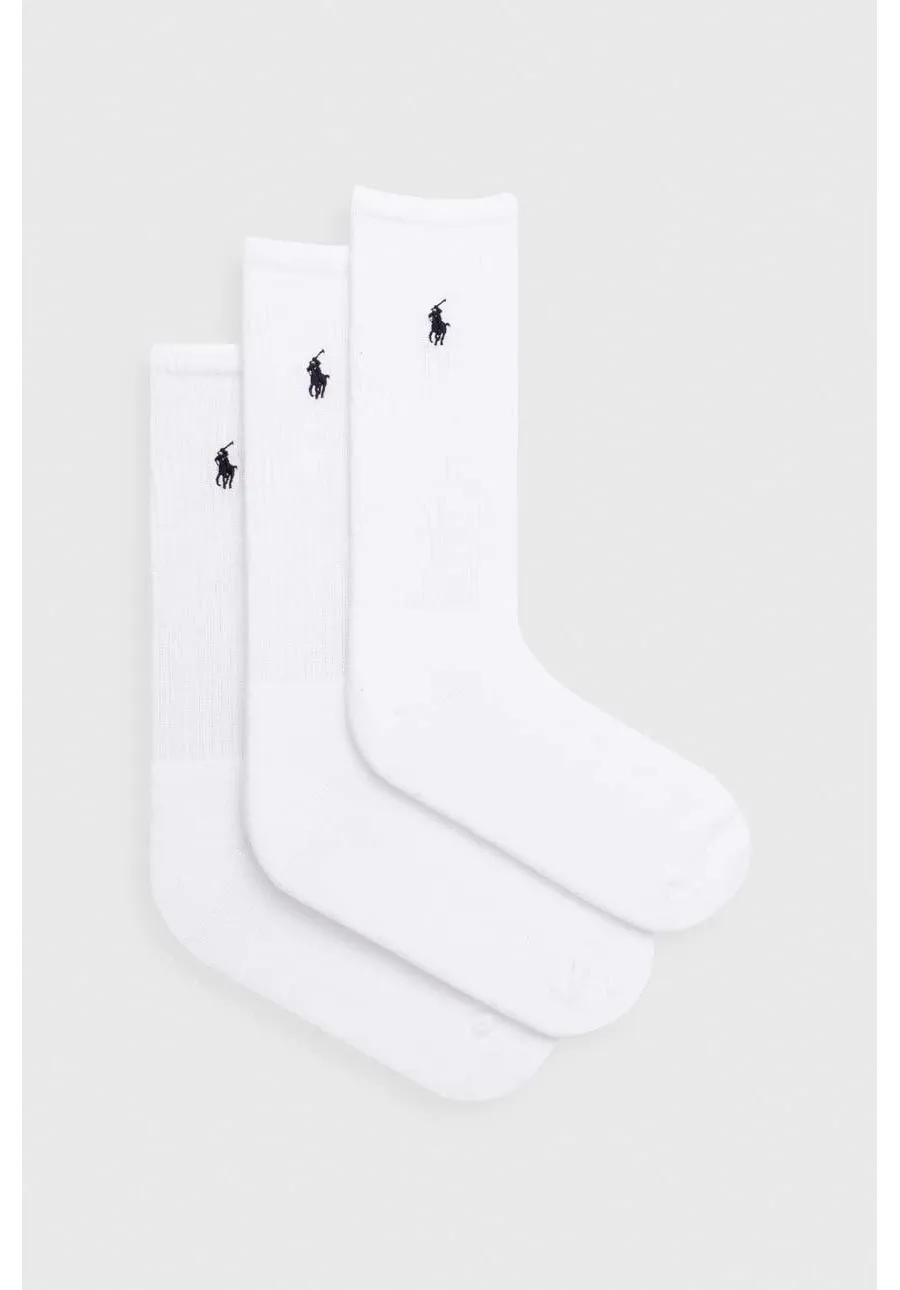 obrazek 1 Polo Ralph Lauren skarpetki 3-pack męskie kolor biały