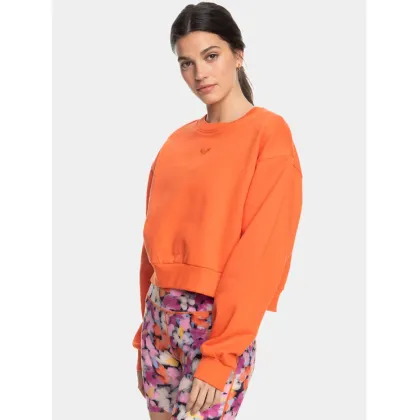 Zdjęcie Roxy Bluza Ess Nrj Cn Otlr ERJFT04670 Pomarańczowy Regular Fit