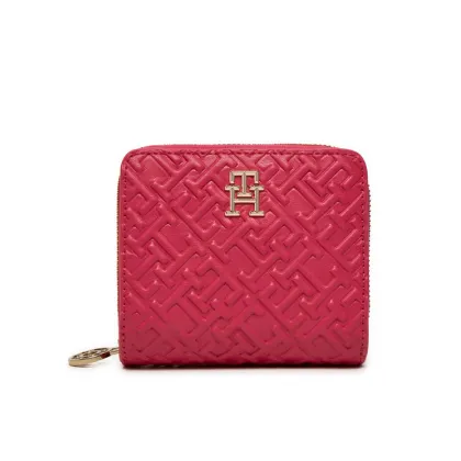 Zdjęcie Tommy Hilfiger Mały Portfel Damski Distinct AW0AW16580 Różowy