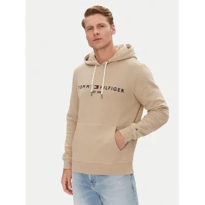 Zdjęcie Tommy Hilfiger Bluza Logo MW0MW11599 Beżowy Regular Fit
