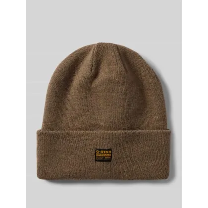Zdjęcie Czapka beanie z naszywką z logo model ‘Effo’