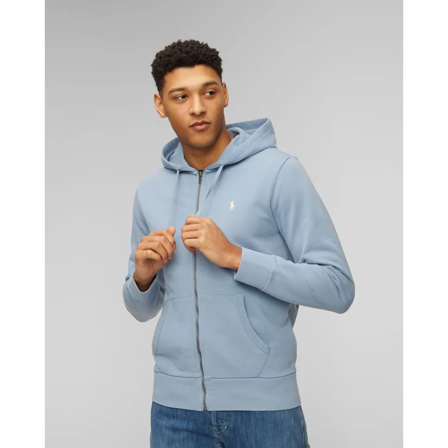 obrazek 1 Beżowa Bluza Z Kapturem Męska Polo Ralph Lauren