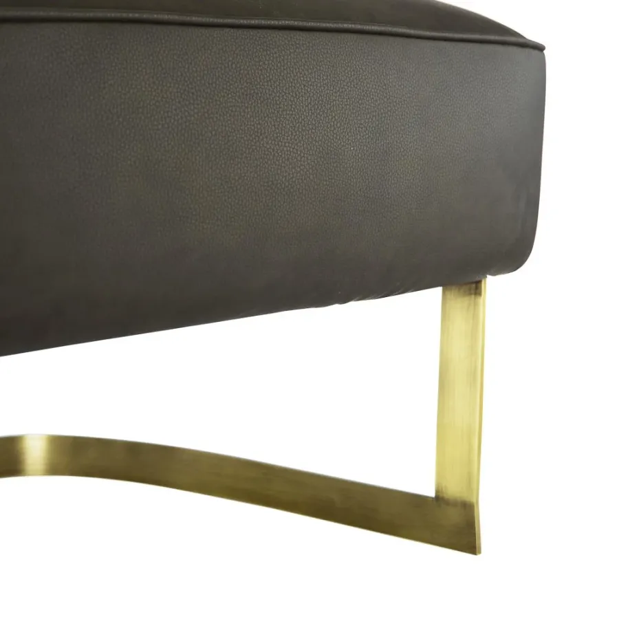 obrazek 5 Fotel z metalową podstawą H.75xL.90xP.74 cm