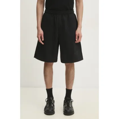 Zdjęcie VETEMENTS szorty Oval Logo męskie kolor czarny UA66SS600BB