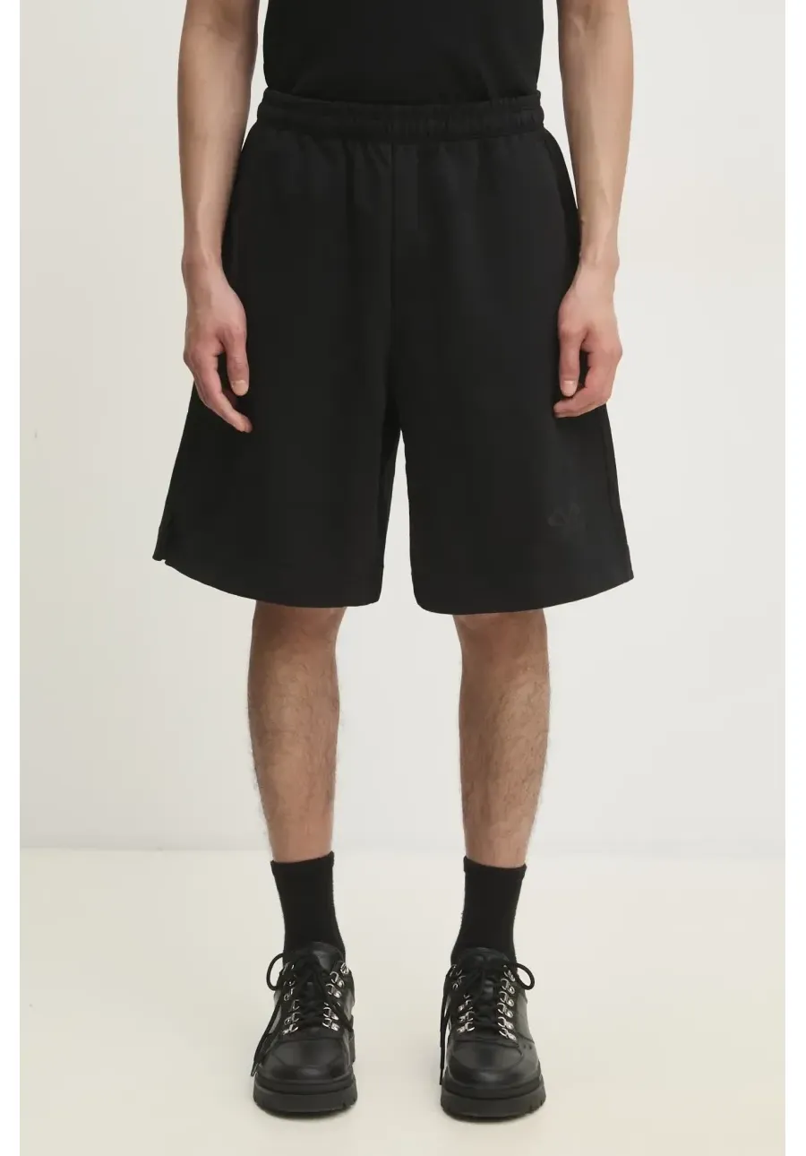 obrazek 1 VETEMENTS szorty Oval Logo męskie kolor czarny UA66SS600BB