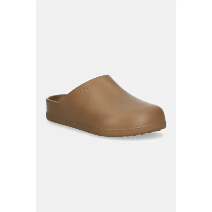 Zdjęcie Crocs klapki Dylan Clog damskie kolor beżowy 209366