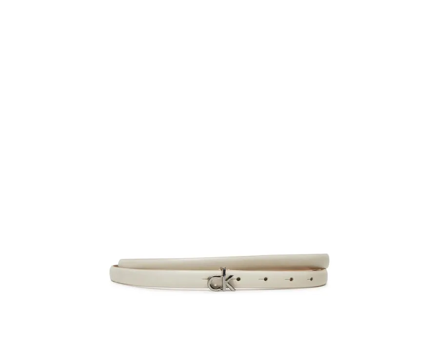 obrazek 1 Calvin Klein Pasek Damski Ck Buckle Skinny Belt 1.5 K60K612932 Biały