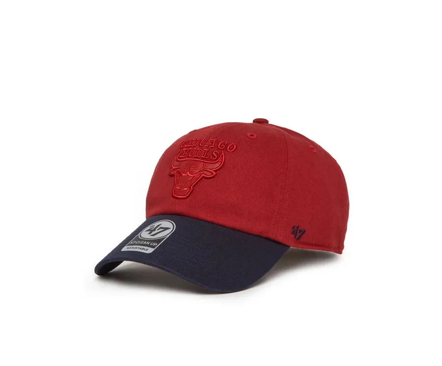obrazek 1 47 Brand Czapka z daszkiem NBA Chicago Bulls '47 x Tommy Hilfiger Courtside '47 Clean Up THCCU173GWL Czerwony
