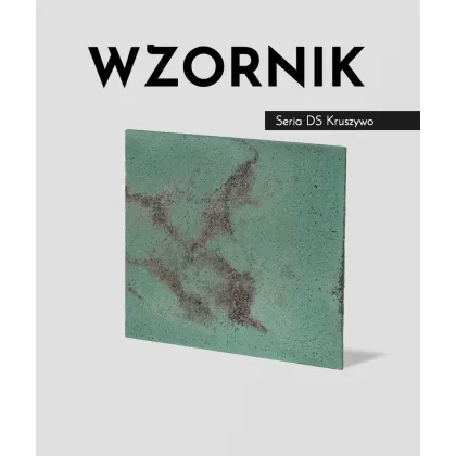 Zdjęcie Wzornik DS - (zielony czarne kruszywo, duża porowatość) - beton architektoniczny