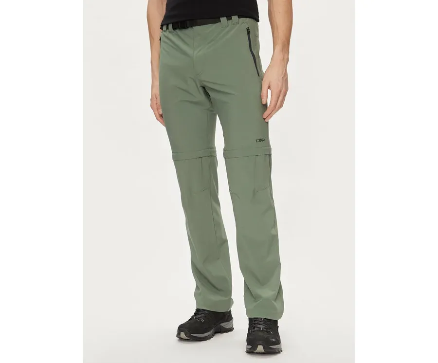 obrazek 1 CMP Spodnie outdoor 3T51647 Zielony Regular Fit