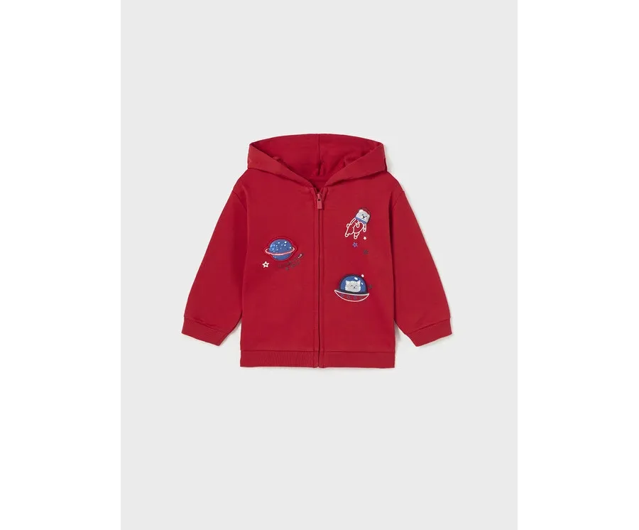 obrazek 1 Mayoral Bluza 2.443 Czerwony Regular Fit