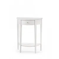 Picture Beautiful, lacquered half-moon console with a drawer - Zanini