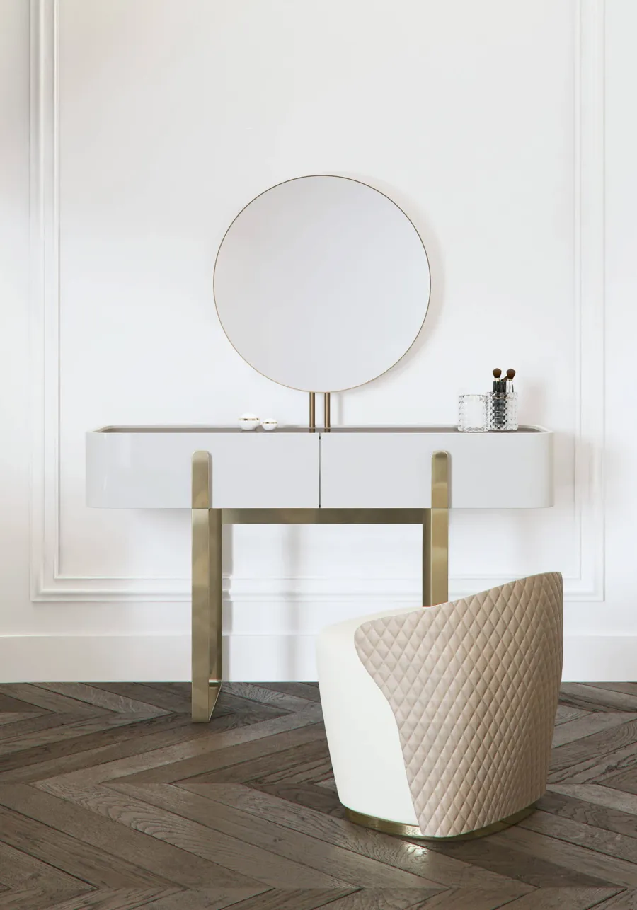 obrazek 3 Luksusowy włoski fotel do salonu - styl modernistyczny