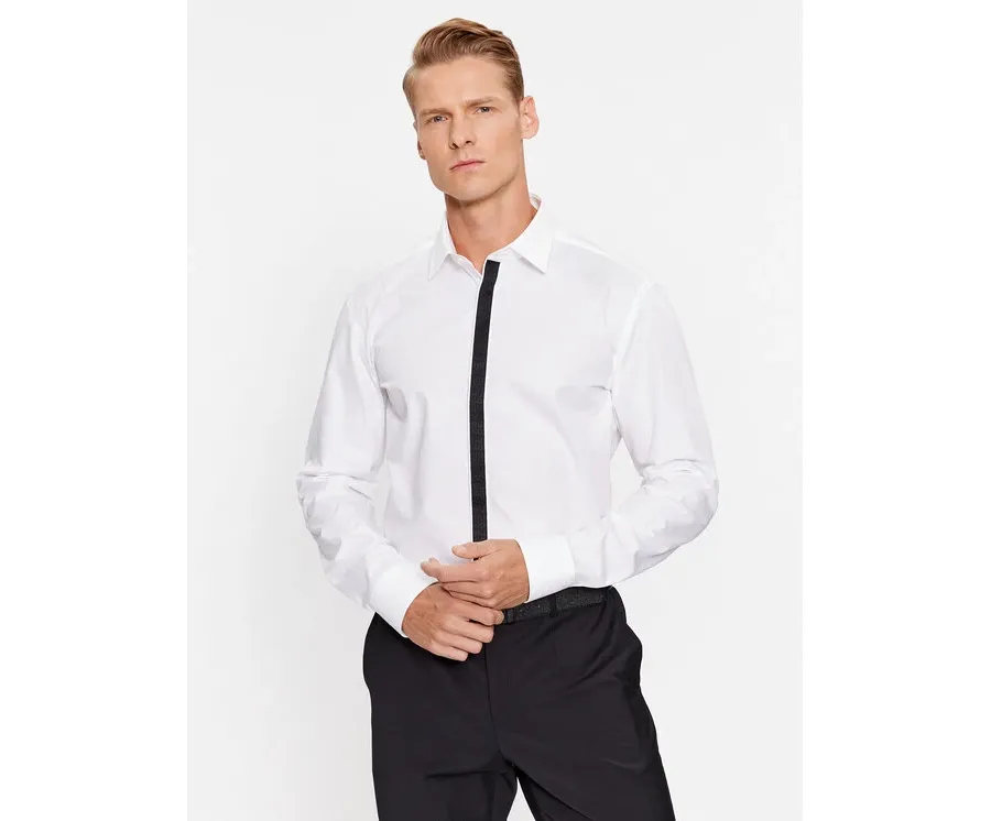 obrazek 1 Hugo Koszula Keidi 50500966 Biały Slim Fit HUGO
