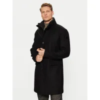 Zdjęcie JOOP! Płaszcz wełniany 17 JC-251Makse 30043638 Czarny Regular Fit
