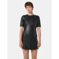 Zdjęcie Noisy May Sukienka z imitacji skóry Hill 27012545 Czarny Regular Fit